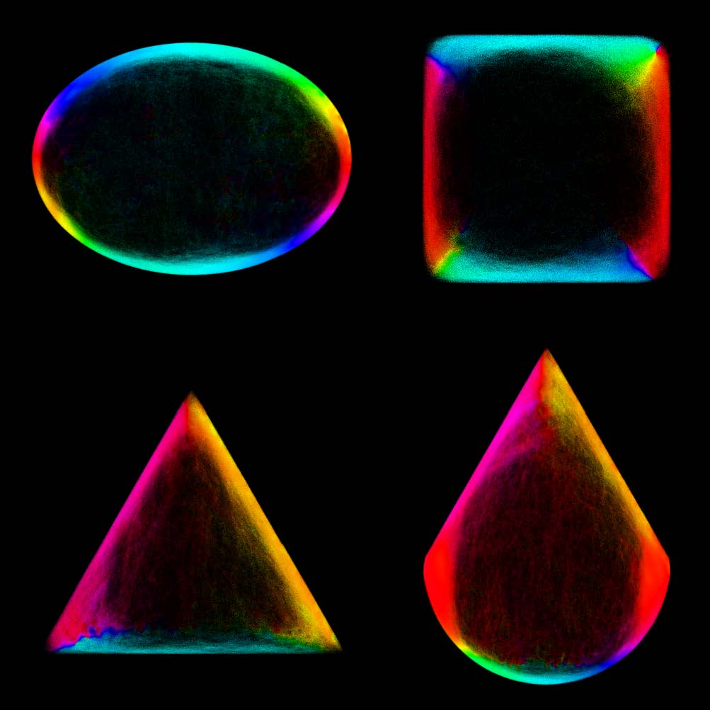 Filamentous cyanobacteria form characteristic patterns