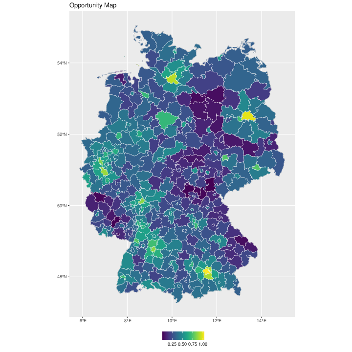 German opportunity map